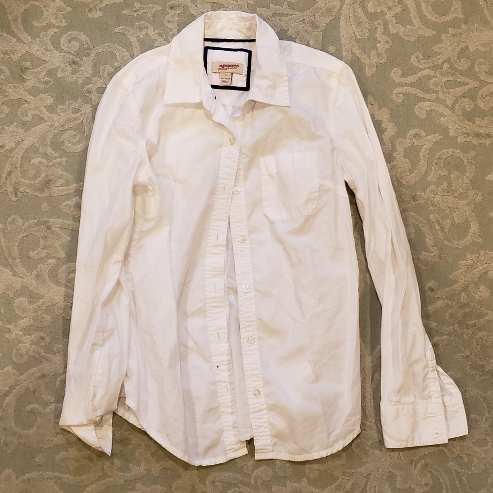White button down shirt